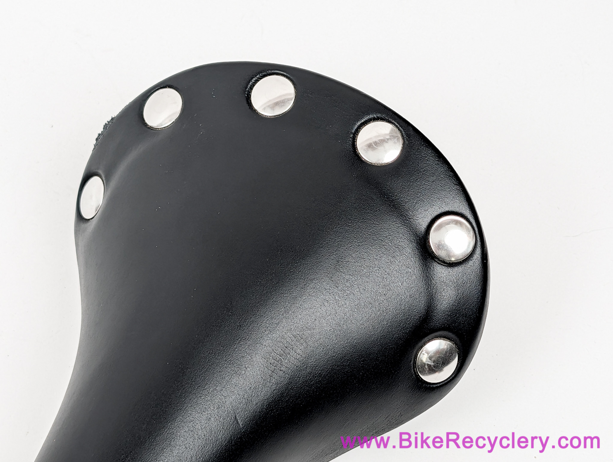 San Marco Regal Titanio Saddle: Black Leather (EXC) - Bike Recyclery