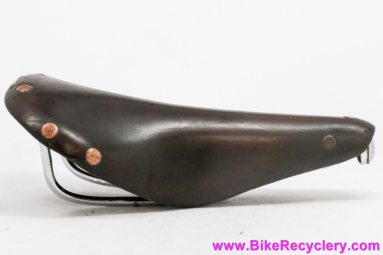 Ideale TB Record 42 Leather Saddle: Black