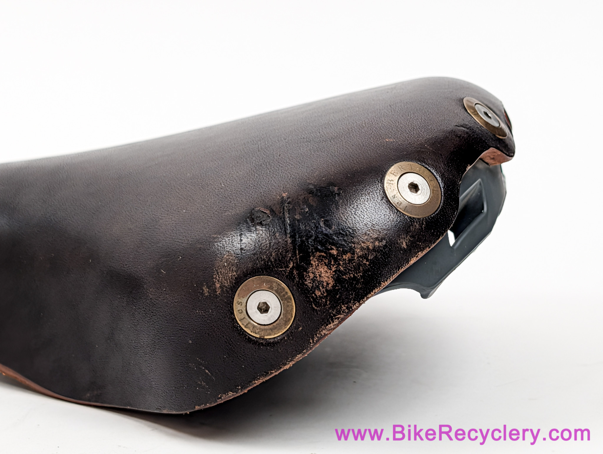 Gilles Berthoud Aspin Leather Saddle: Dark Brown (Near Mint)