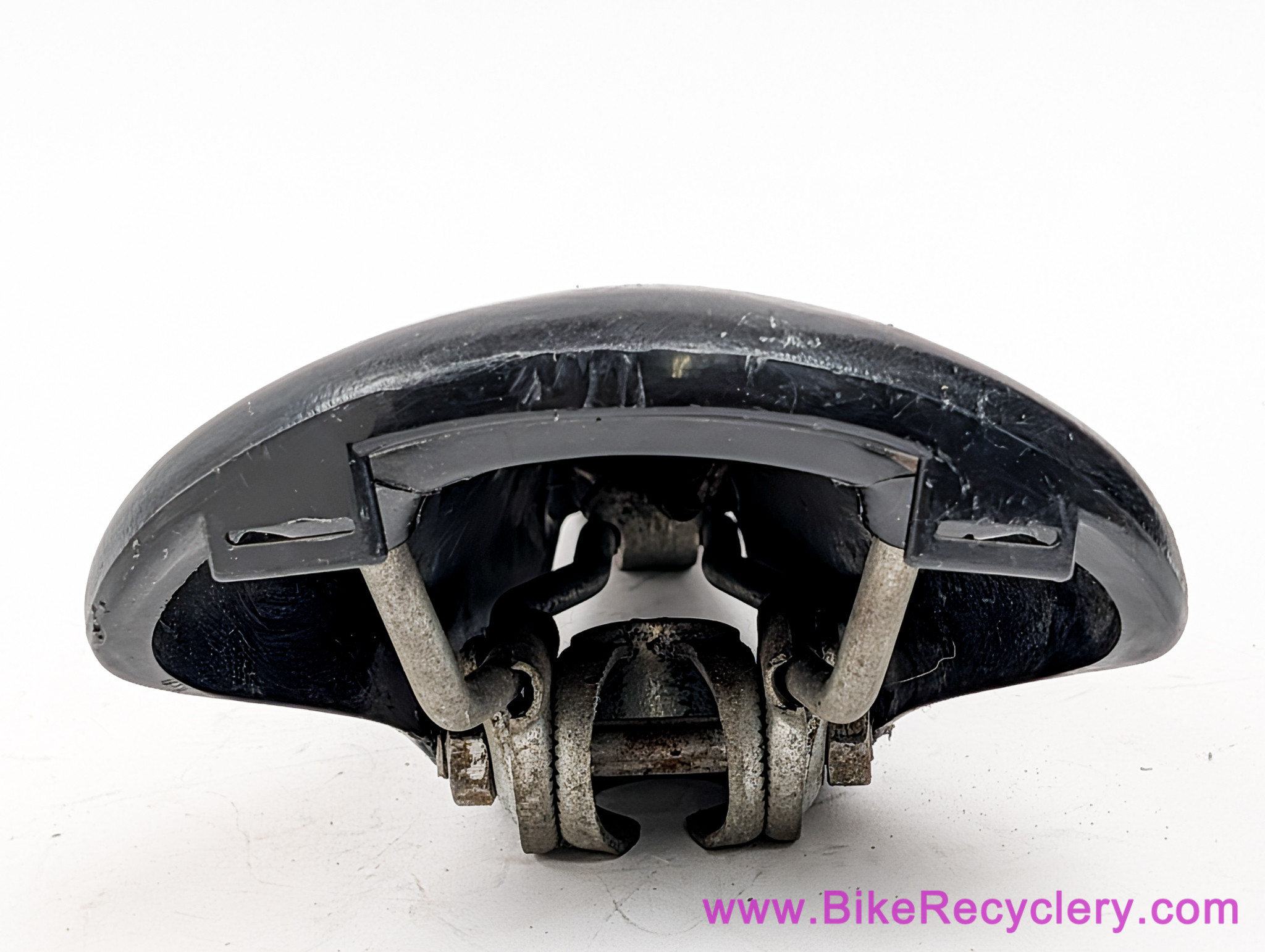 Selle Italia Gran Prix Plastic Saddle: Black Uncovered - 1960's (EXC)