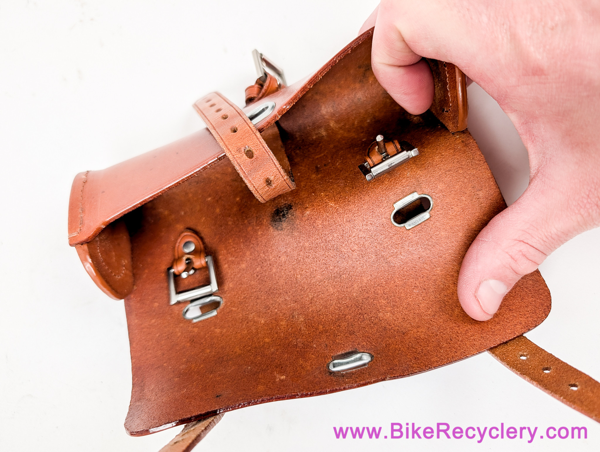 Brooks Challenge Tool Bag: Honey Leather - Small 0.5L (EXC+)