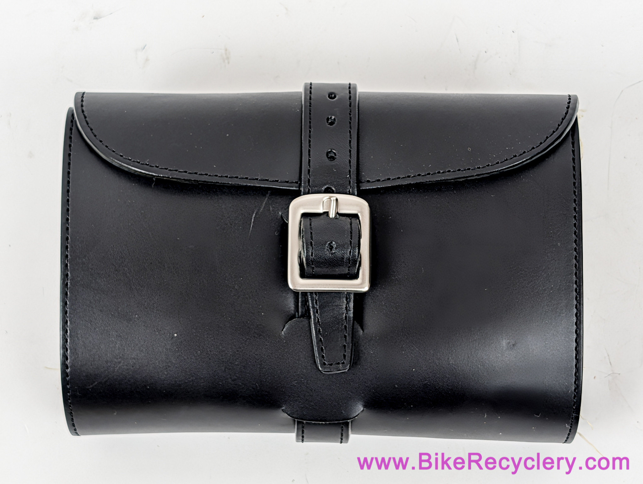 RARE Brooks Tool Roll w/ Tool Kit: Black Leather Bag (NEW) - Bike