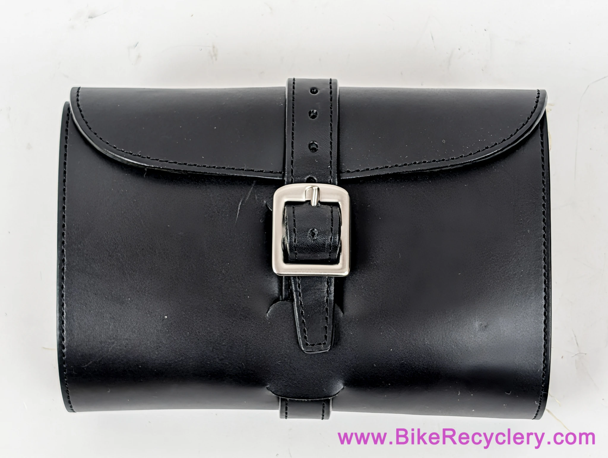 RARE Brooks Tool Roll w/ Tool Kit: Black Leather Bag (NEW)