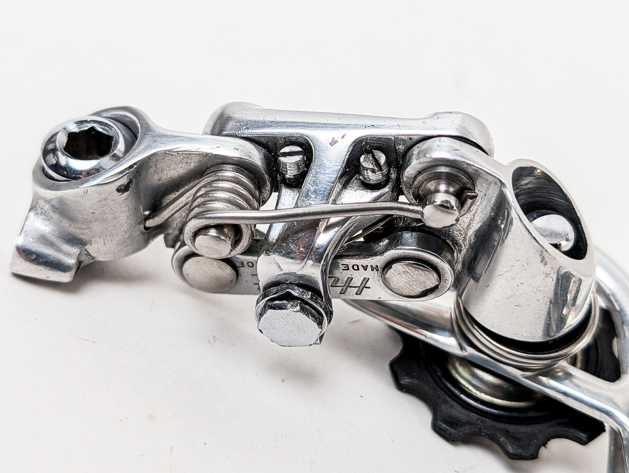 Huret Jubilee Rear Derailleur: Short Cage - Non-Drilled (LOW MILES Near Mint+)