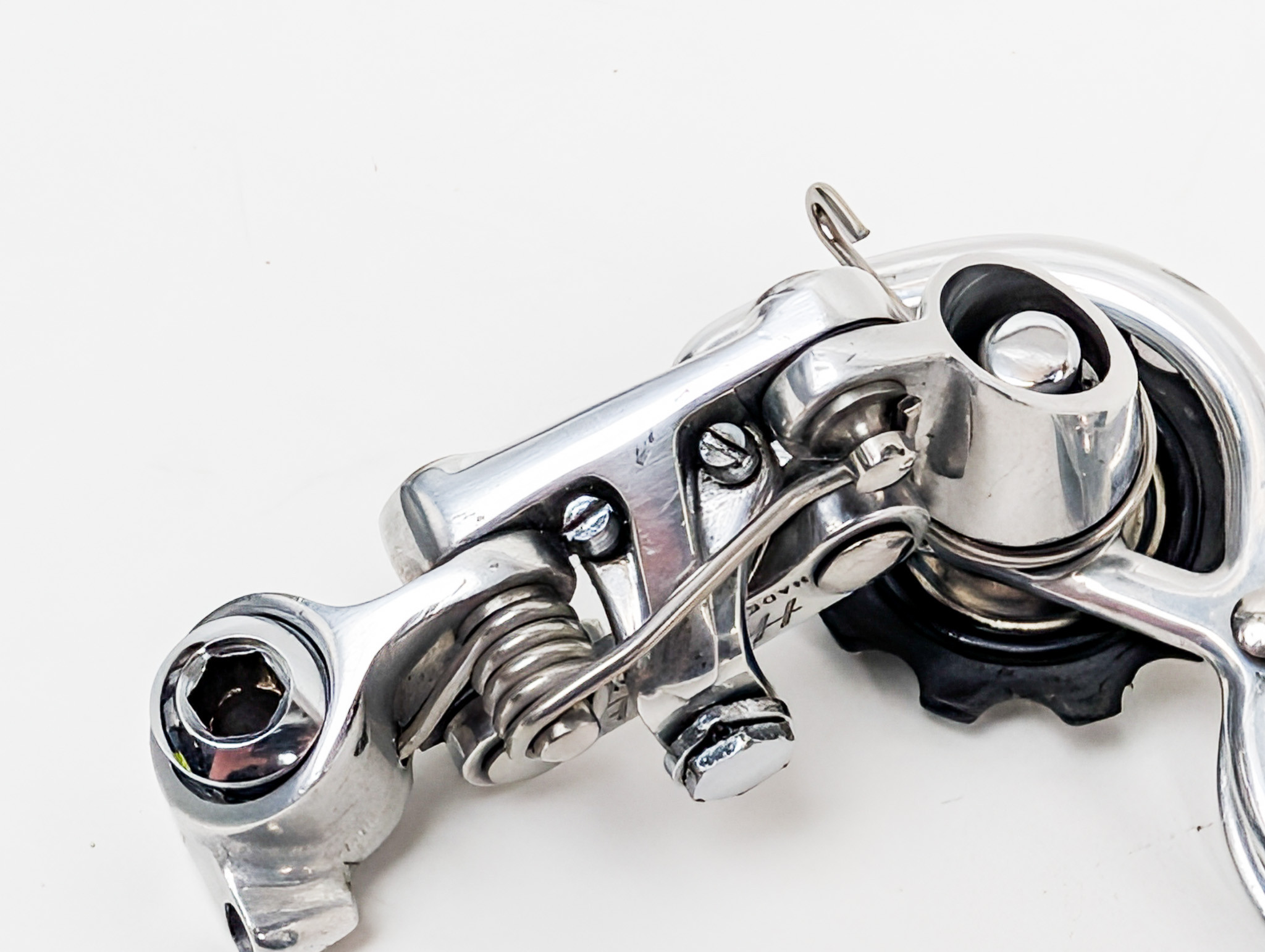 Huret Jubilee Rear Derailleur: Short Cage - Non-Drilled (LOW MILES Near Mint+)