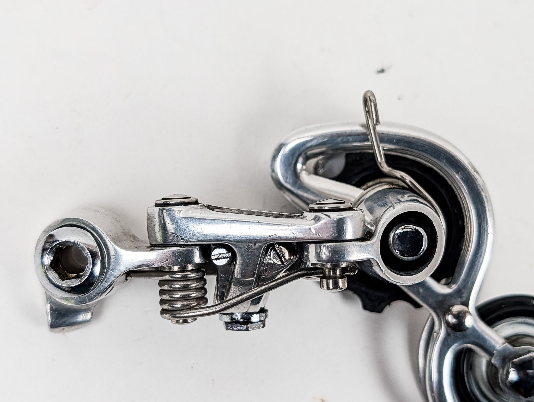 Huret Jubilee Rear Derailleur: Short Cage - Non-Drilled (LOW MILES Near Mint+)