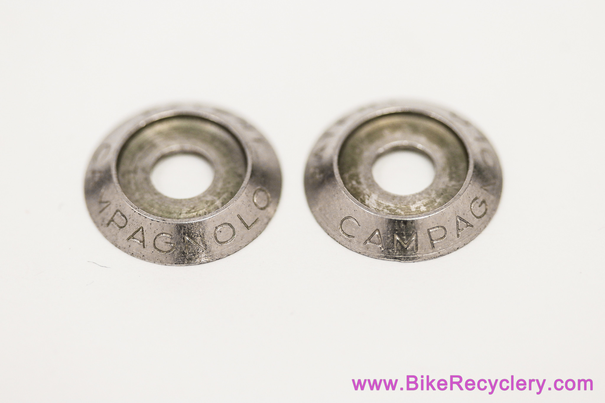 NOS Campagnolo Nuovo/Super Record Downtube Shifter Cover Plates: #603 / #10190/03 - Later Version (Sold in Pairs)