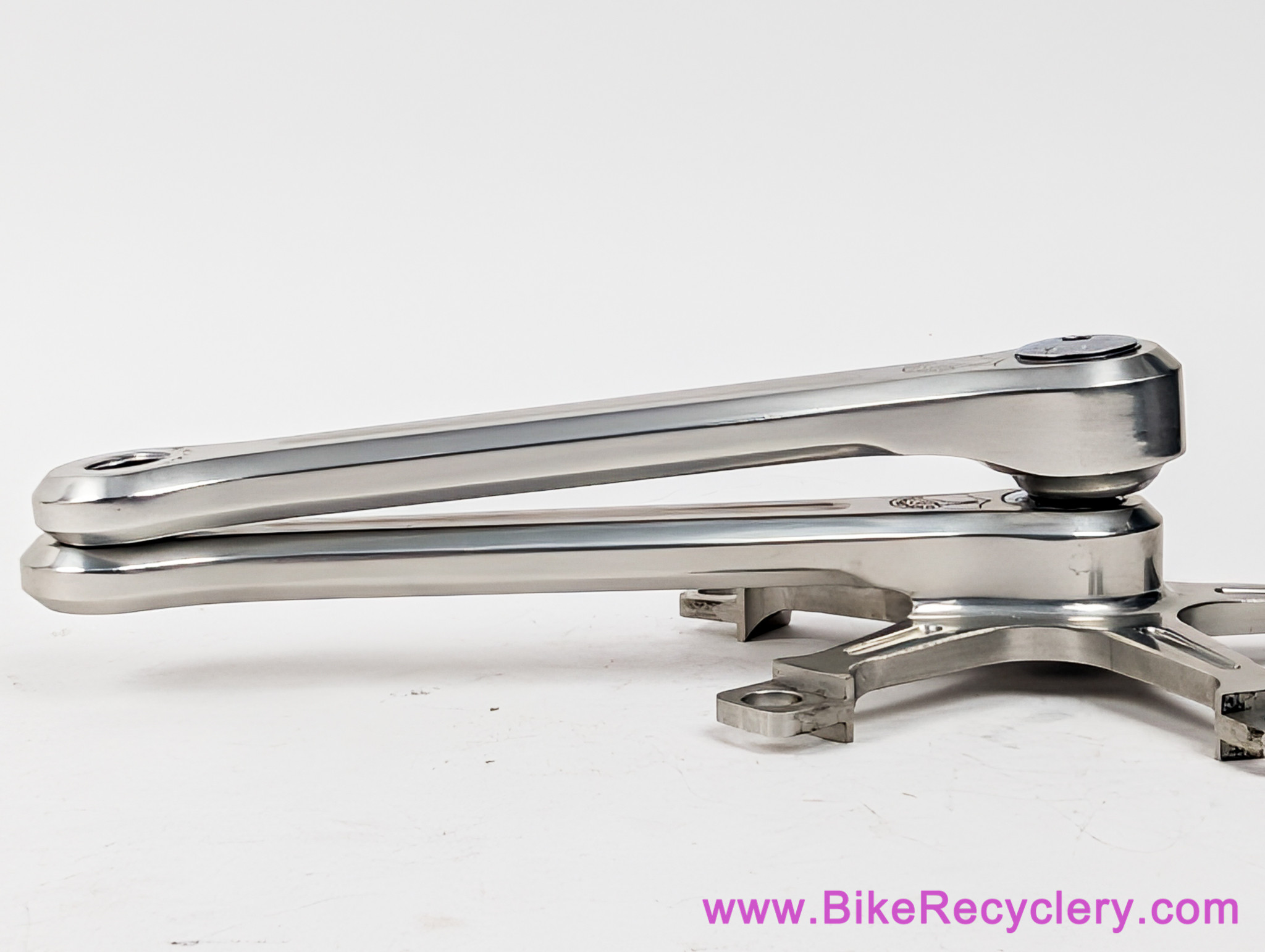 NOS Campagnolo Nuovo/Super Record Crank Arms: #1049/A: 170mm - Dust Caps - 1980s (Take-Off)
