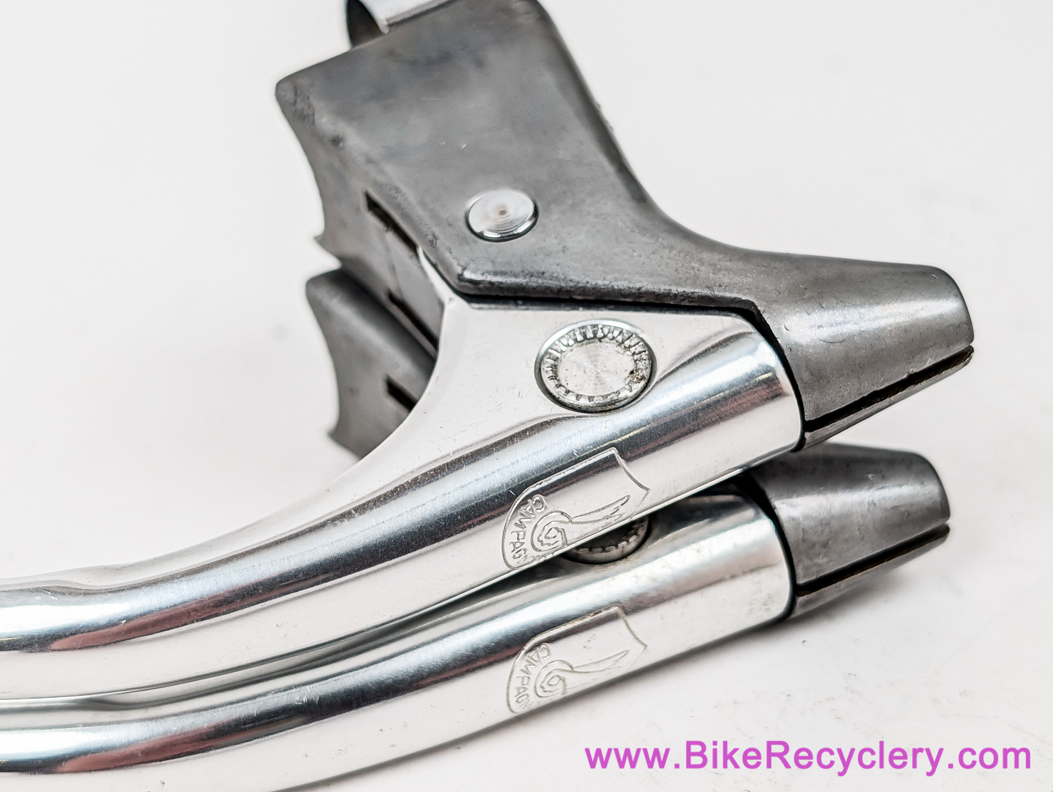 NOS Campagnolo Nuovo Triomphe Brake Levers: NR Ano Bodies - 1980's - Polished
