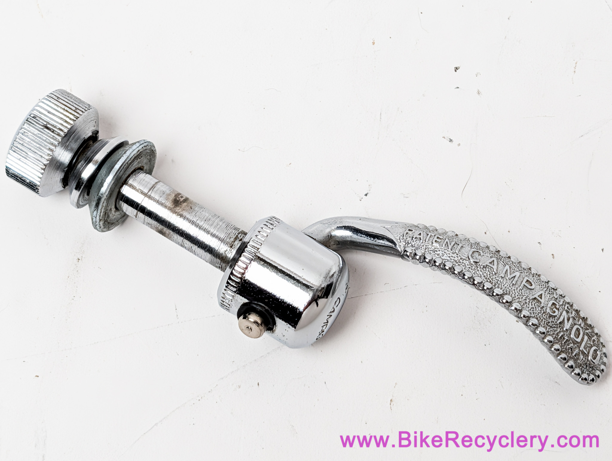 Campagnolo 1240 Gran Sport / Tipo Seatpost Quick Release Binder QR: 1960's - Pre-CSPS Curved Blade (LOW MILES, Mint)