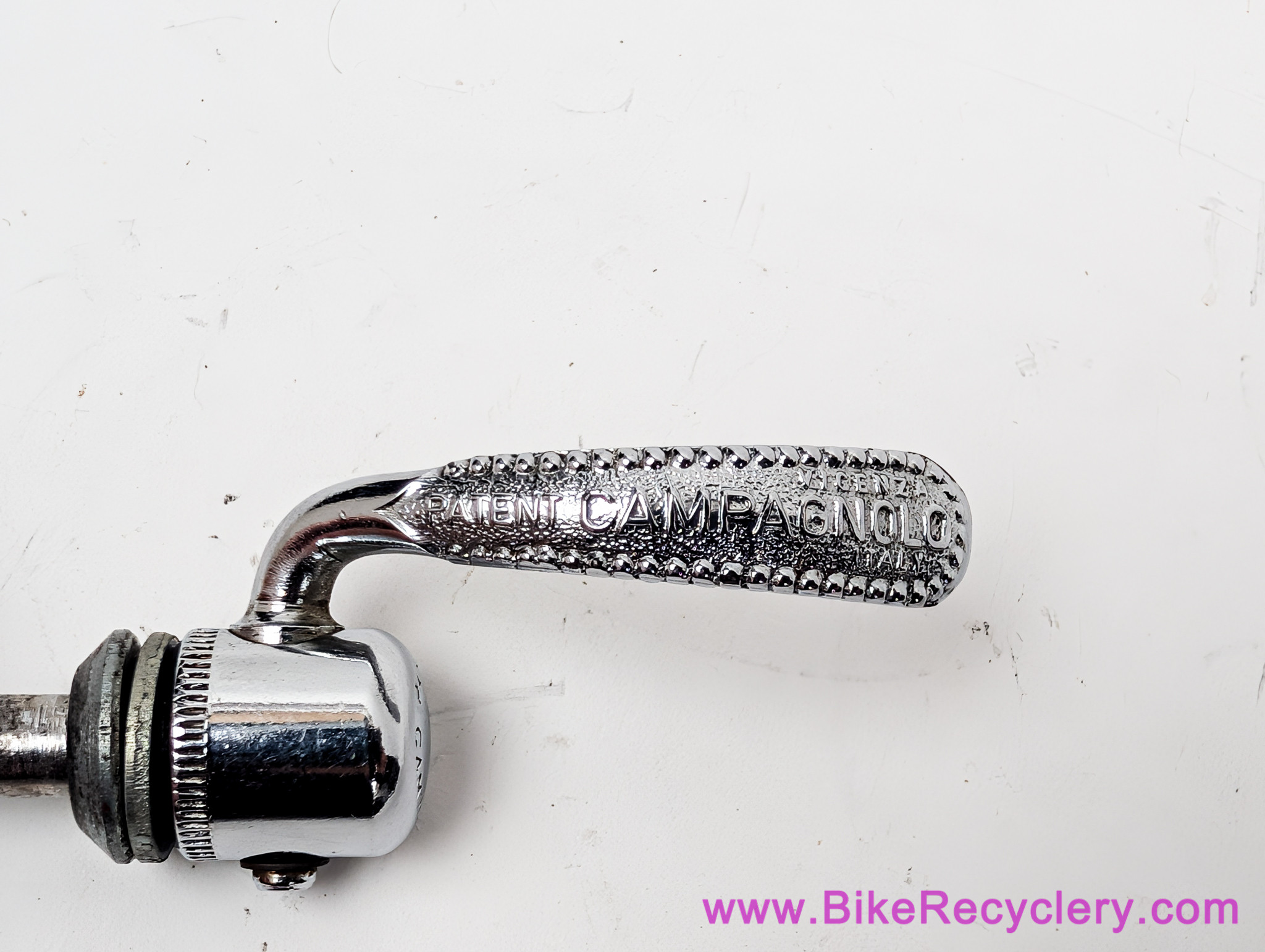 Campagnolo 1240 Gran Sport / Tipo Seatpost Quick Release Binder QR: 1960's - Pre-CSPS Curved Blade (LOW MILES, Mint)