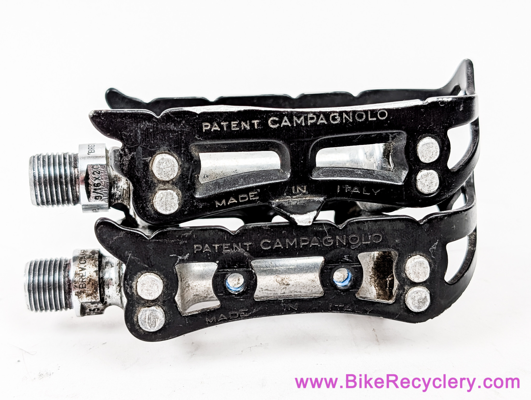Campagnolo Record SL Superleggeri Strada Pedals: 1037/a -Black