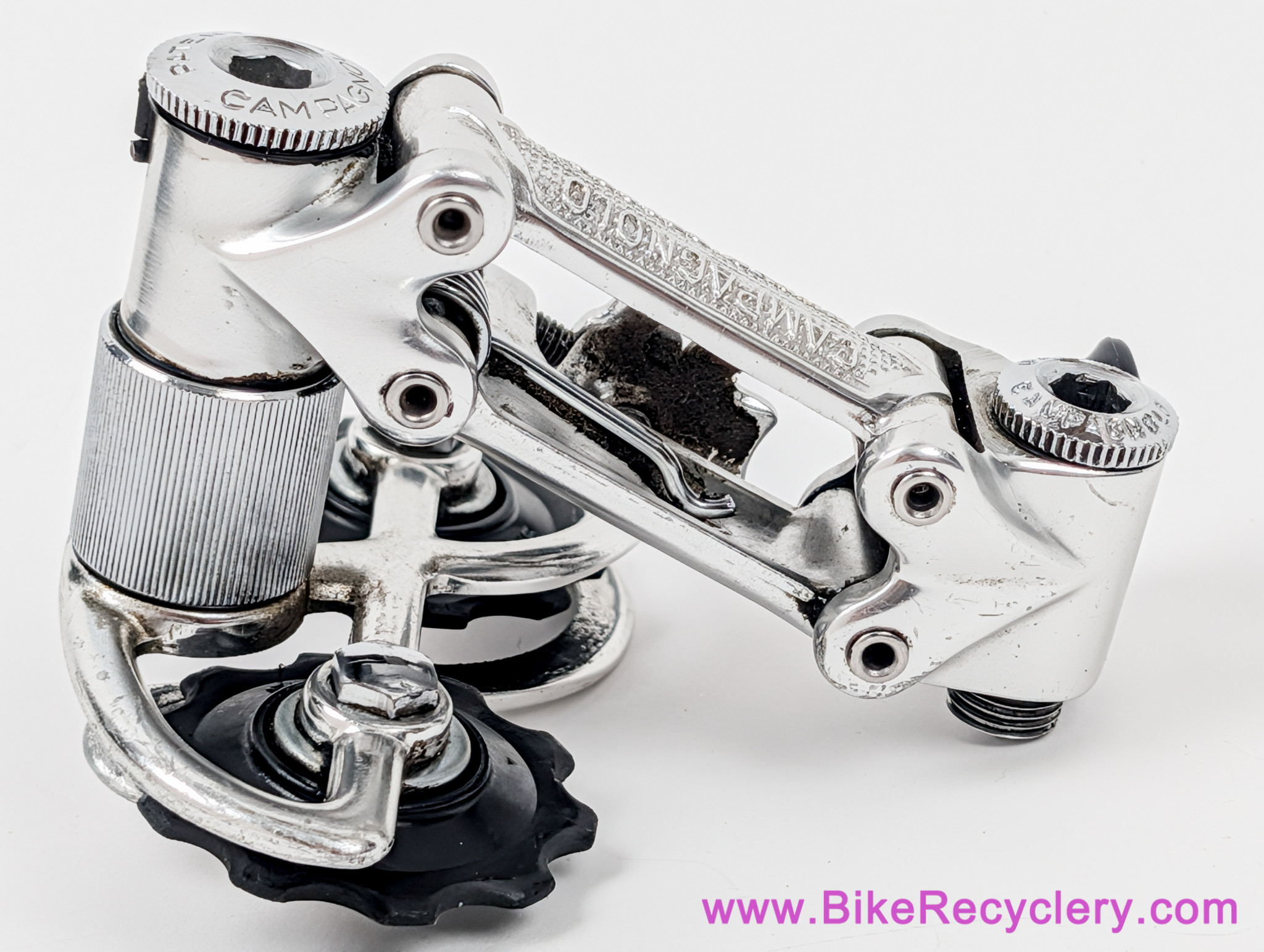 Campagnolo Nuovo Record Rear Derailleur: 1020/A - Pat 1984 (LOW MILES Near Mint+)