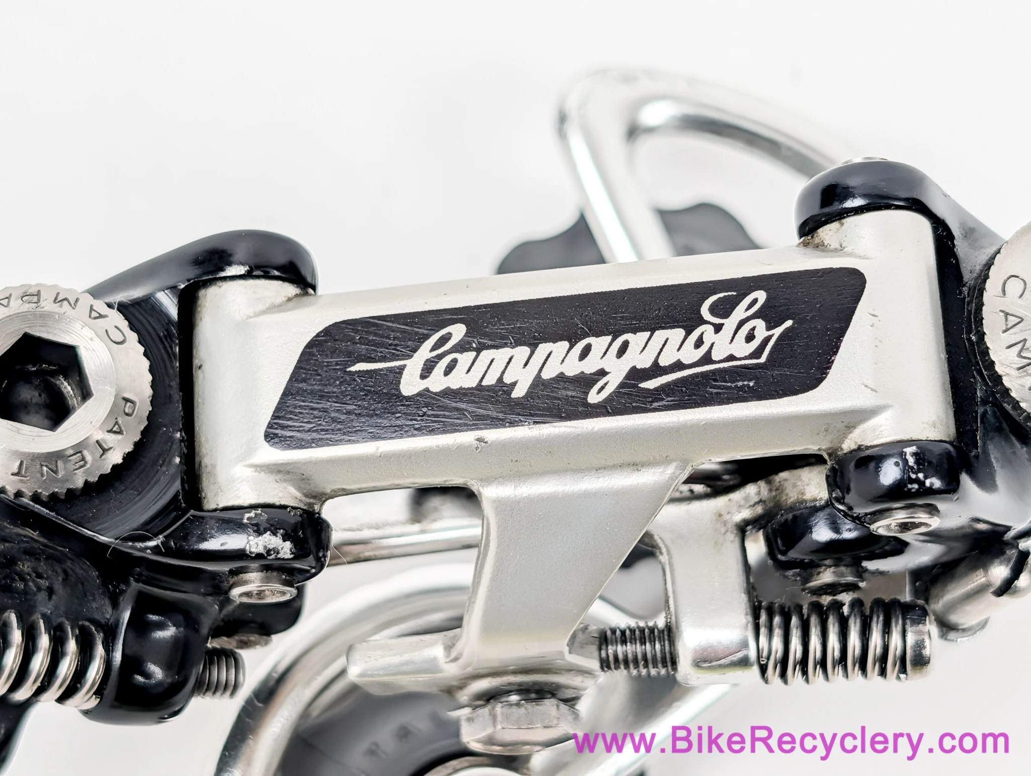 Campagnolo Super Record Rear Derailleur: #4001 - No Pat 1980's (Near Mint)