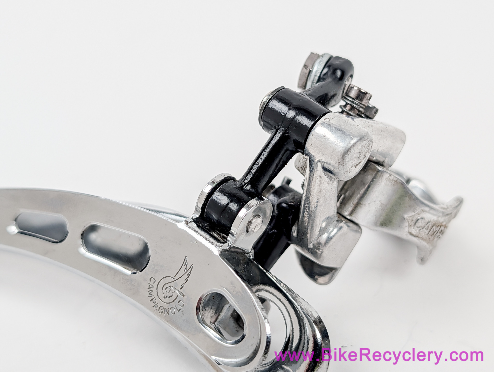 Campagnolo Super Record Ti 1052/SR Front Derailleur: 28.6mm (Barely Used Mint)