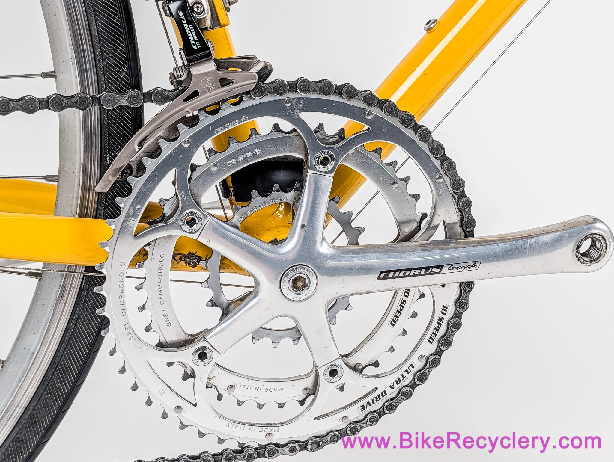 Chris Kvale Randonneur: 58cm x 56cm - Richard Sachs Newvex Lugs - Ultralight Tubing - Campy 10s
