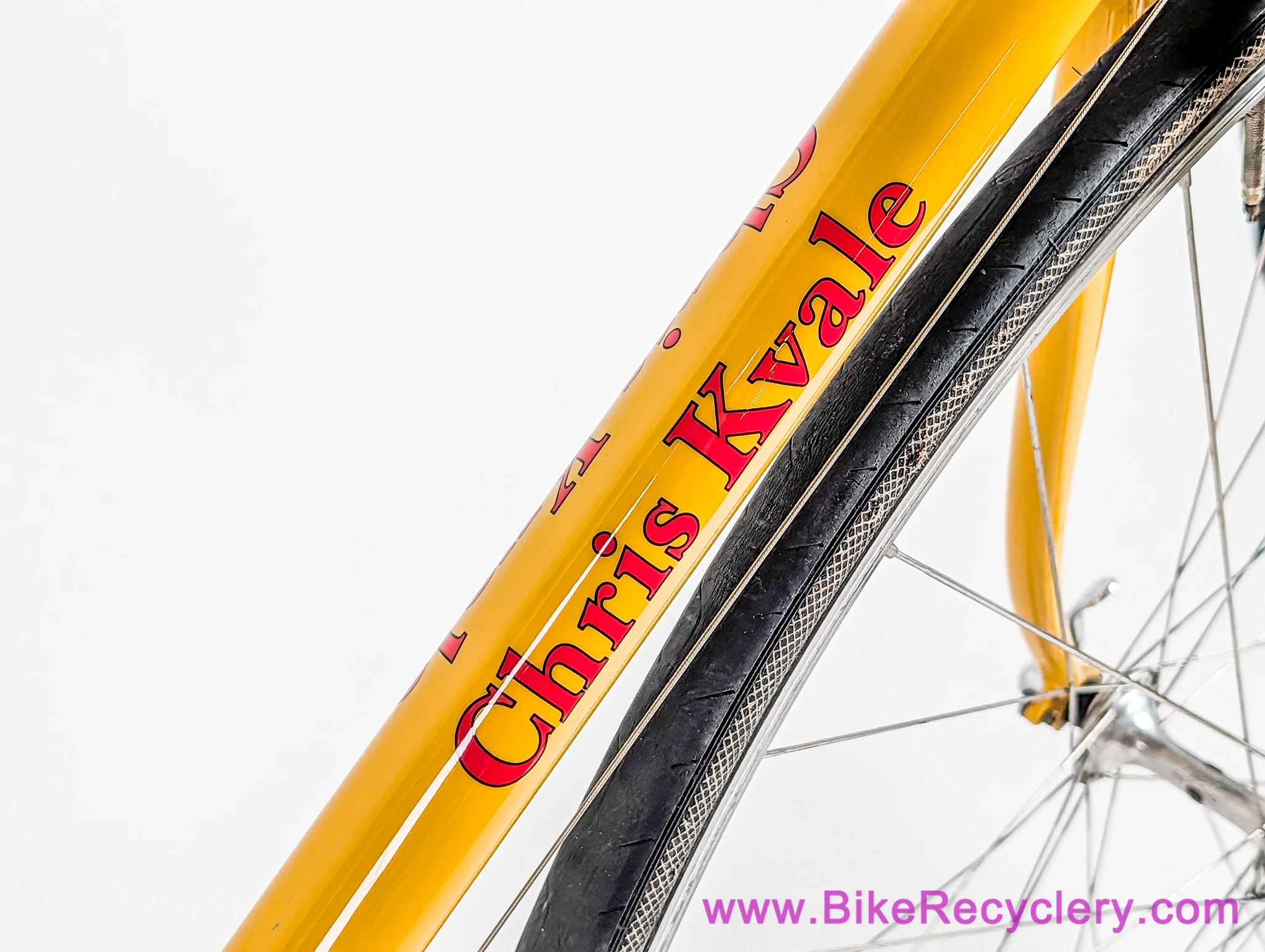 Chris Kvale Randonneur: 58cm x 56cm - Richard Sachs Newvex Lugs - Ultralight Tubing - Campy 10s
