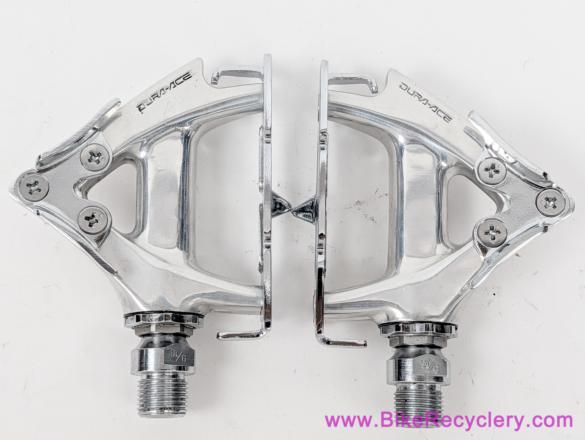 NOS Dura Ace PD-7400 Aero Pedals: Large Toe Clips - Cleats