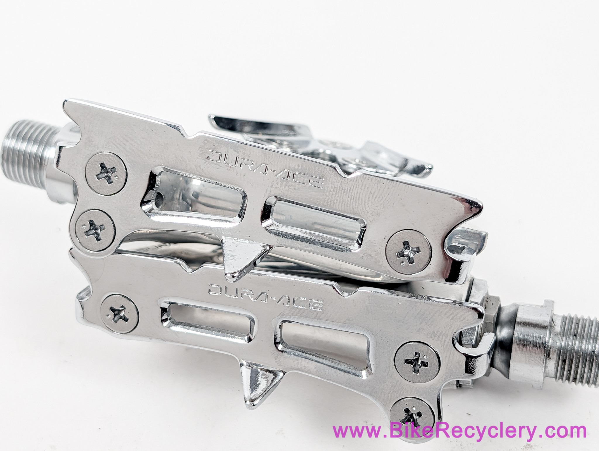 NOS Dura Ace PD-7400 Aero Pedals: Large Toe Clips - Cleats