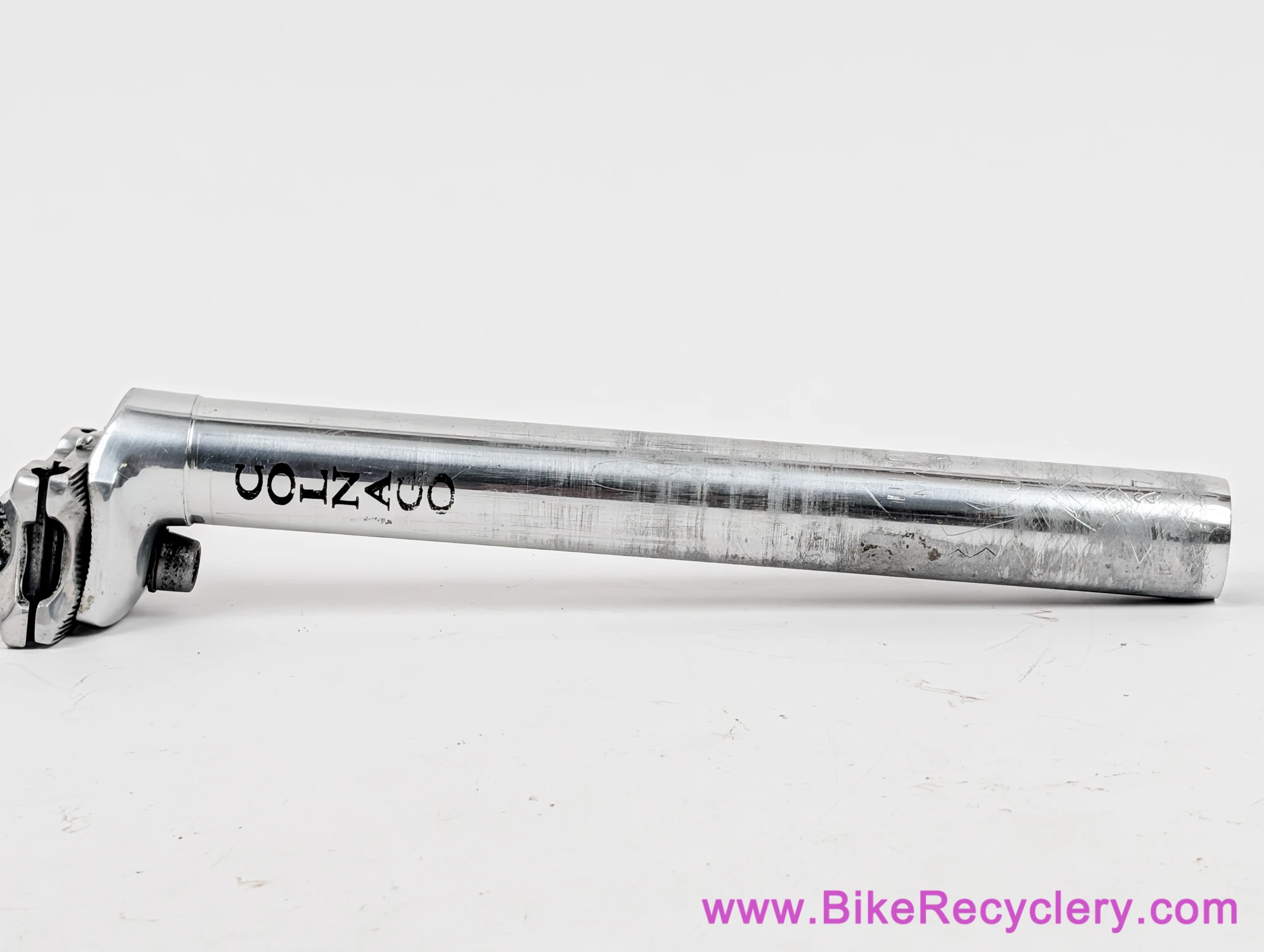 Selcoff Team Colnago Seatpost: 27.2mm - Vintage 1990's - Silver ano - Made in Italy