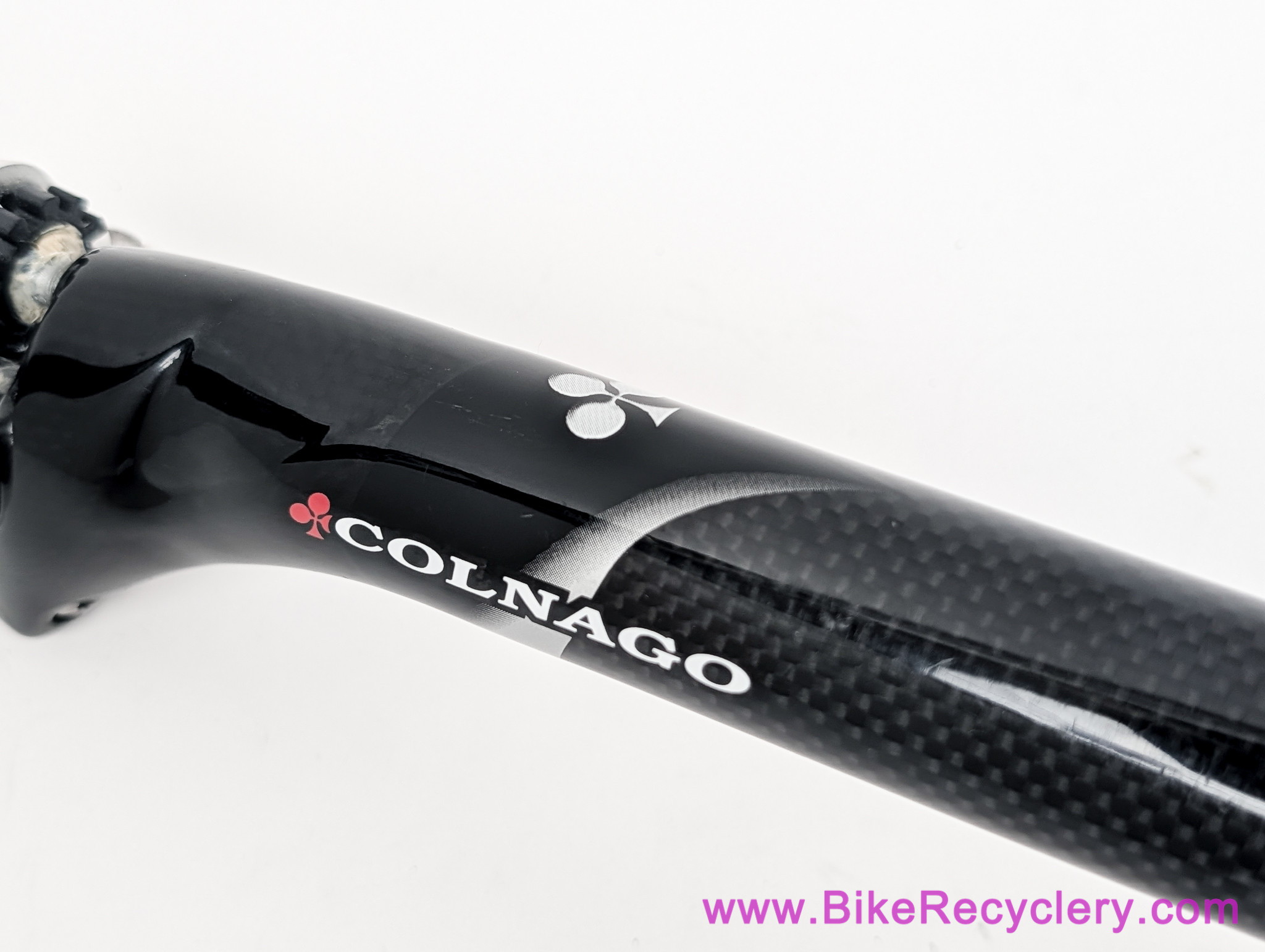 Colnago Carbon Seatpost: 31.6mm x 350mm - Setback (Barely Used Near Mint+)