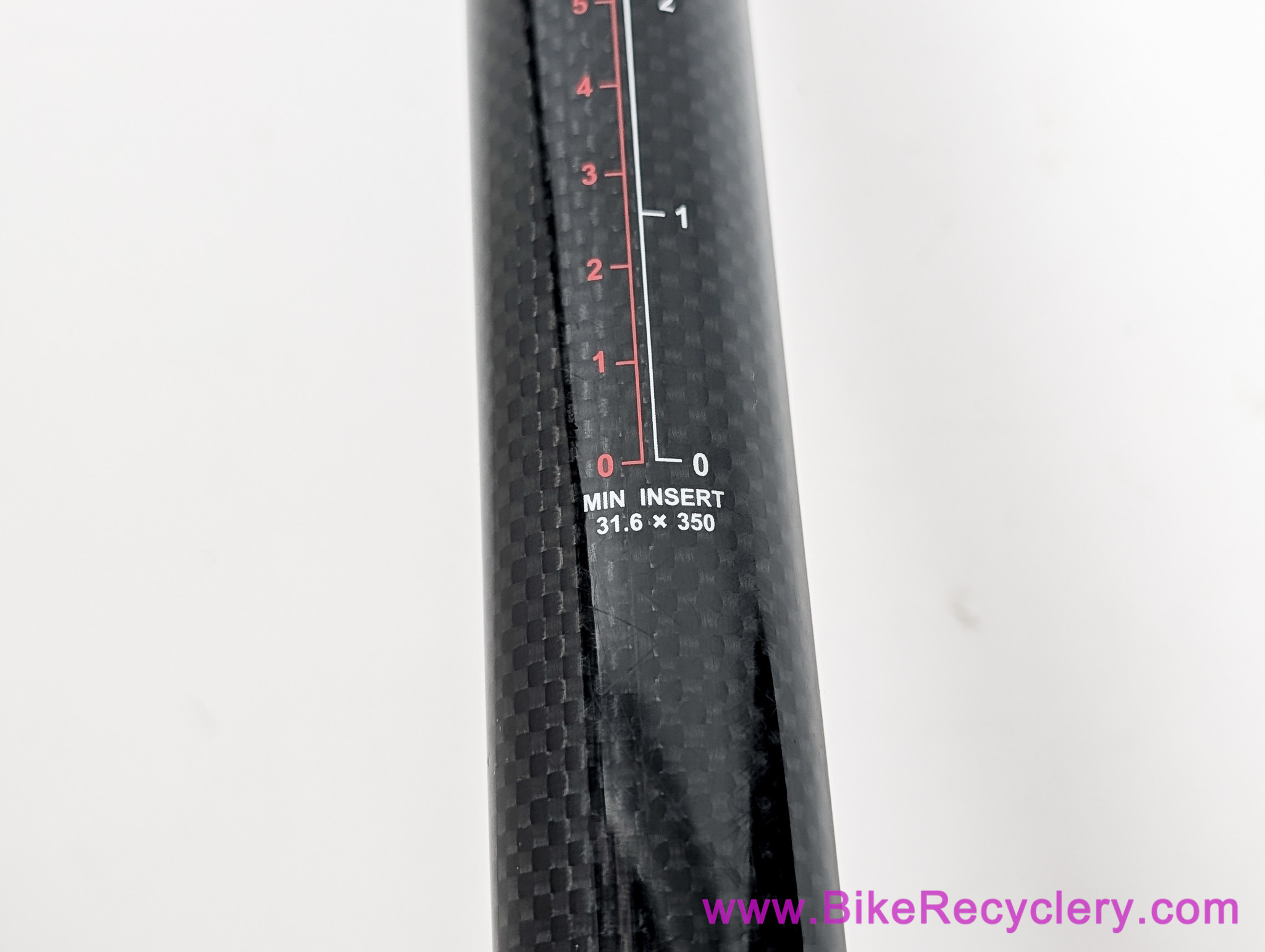 Colnago Carbon Seatpost: 31.6mm x 350mm - Setback (Barely Used Near Mint+)