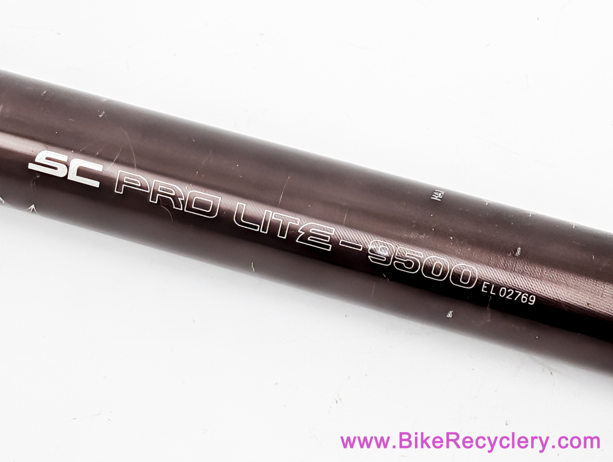 KCNC SC Pro Lite 9500 Scandium Seatpost: 31.6mm x 350mm - Setback (EXC But Faded)