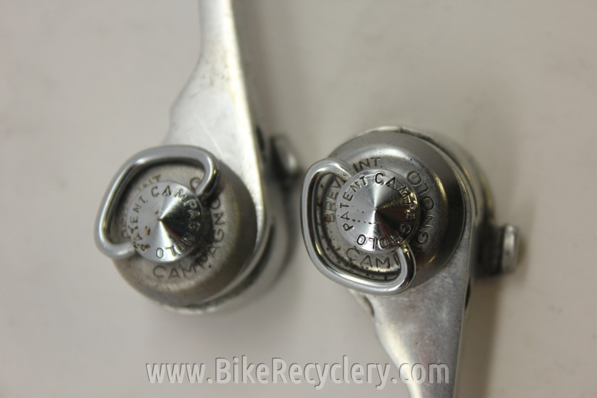 Vintage Campagnolo C Record Syncro Silver Downtube Friction Shifters A RARE