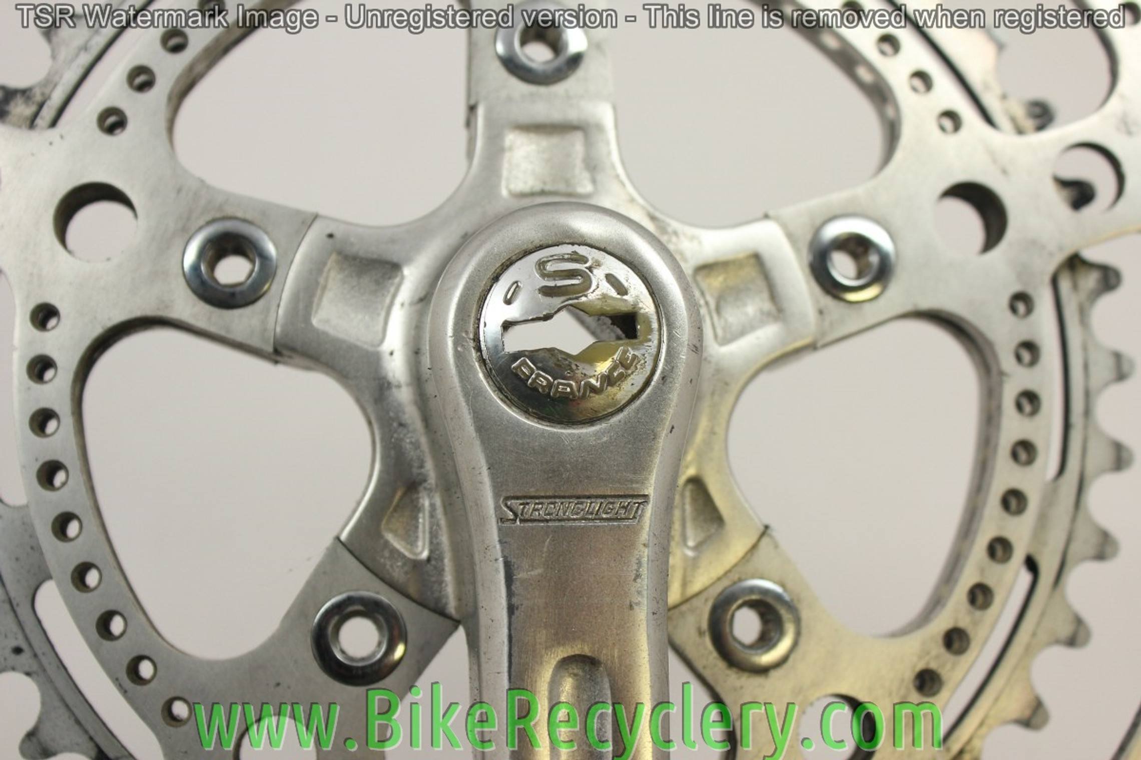 Stronglight 99 BIS Crankset: Factory Drillium, 170mm, 86mm