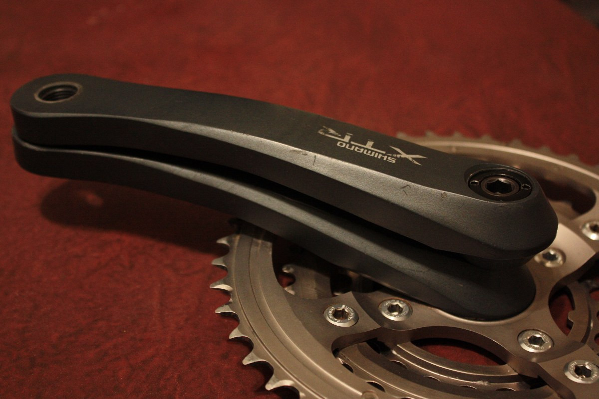 Shimano XTR FC-M951 Crankset: 165mm, 112/68mm 46/34/24 - Bike