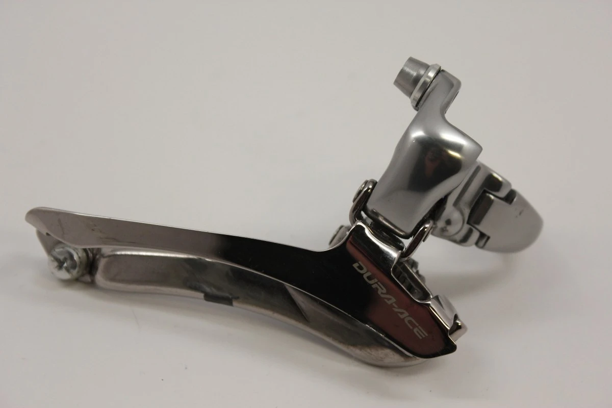 Dérailleur Avant Shimano Dura Ace 7800 FD-7800, Double Plateau, Monture Brasée, 10 Vitesses - Occasion En Très Bon état, Parfait Fonctionnement