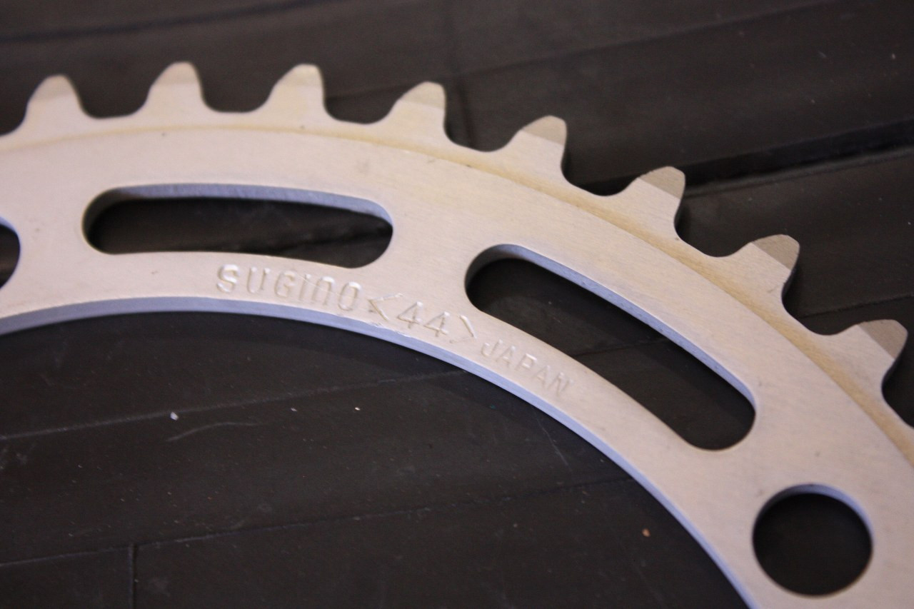 NOS Sugino Mighty Competition Track Chainring: 44T, 1/8
