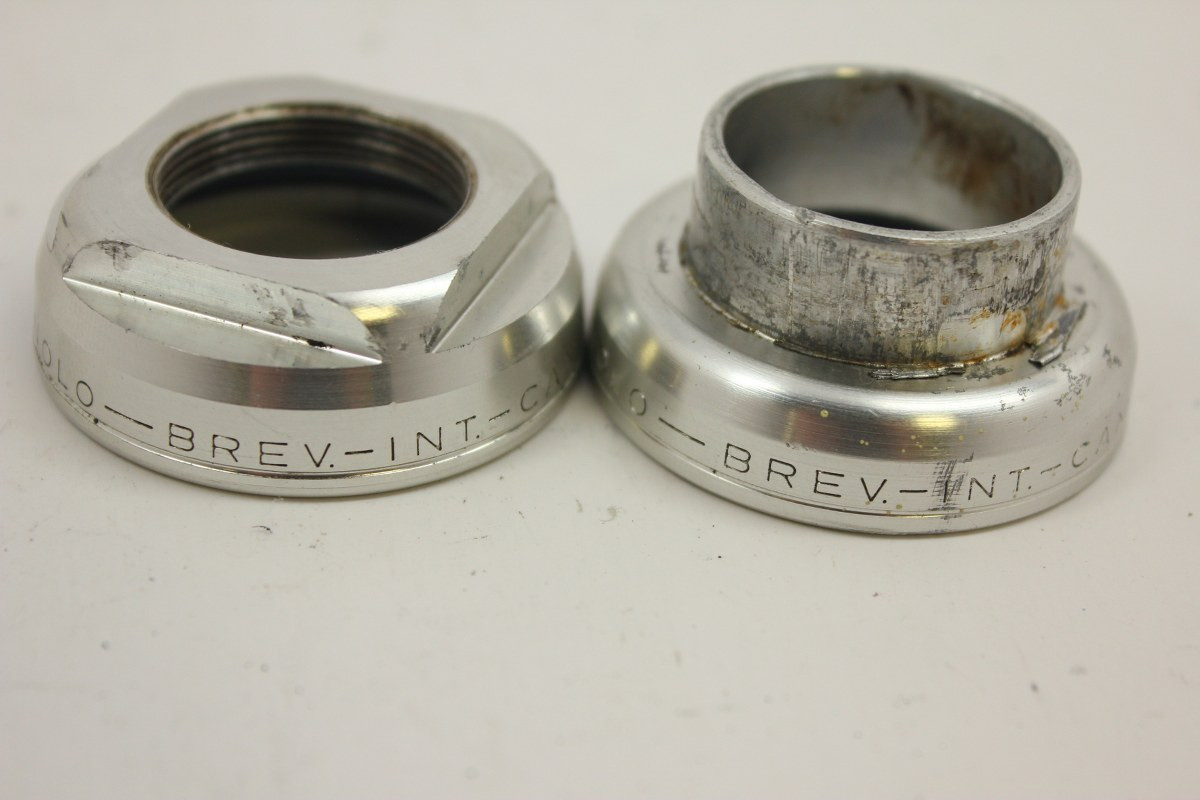 Serie Sterzo Campagnolo C-Record Vintage – 1'' Filettatura ITA, Per Pista E Strada (Condizioni MINT)