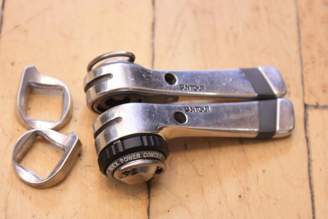 Suntour Sprint 9000 SL-IP00-B Downtube Shifters: 6/7 Speed