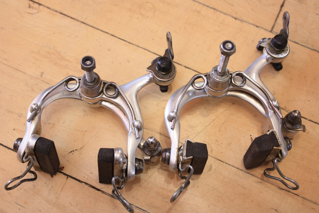 Modolo Speedy Road Caliper Brakes: Non-recessed, Long Reach