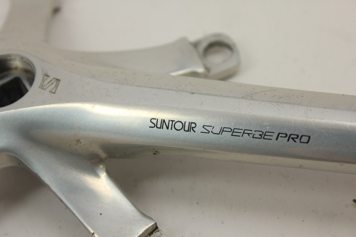 Suntour Superbe Pro Crank Arms: 172.5mm, 144mm BCD - Bike Recyclery