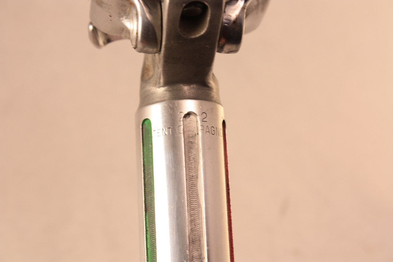 Campagnolo Record 1044 Seatpost, Guerciotti Pantograph, Fluted: 27.2