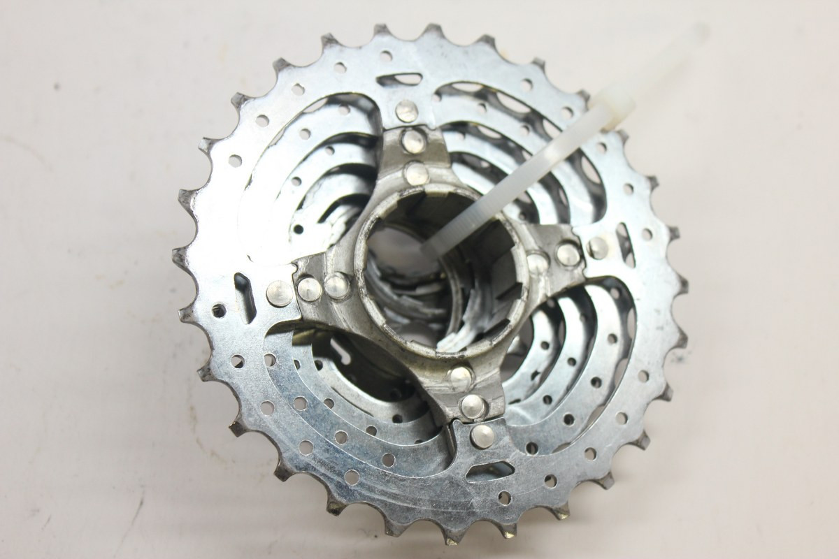 Shimano XT CS-M737 8 Speed Cassette: 11-28t - Bike Recyclery