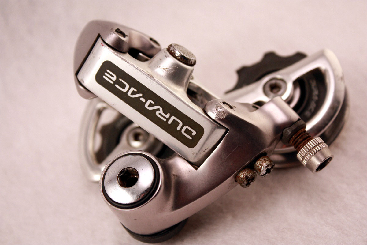 Dérailleur Arrière Vélo Shimano Dura Ace RD-7402 - 7/8 Vitesses - 207g - Occasion VG+