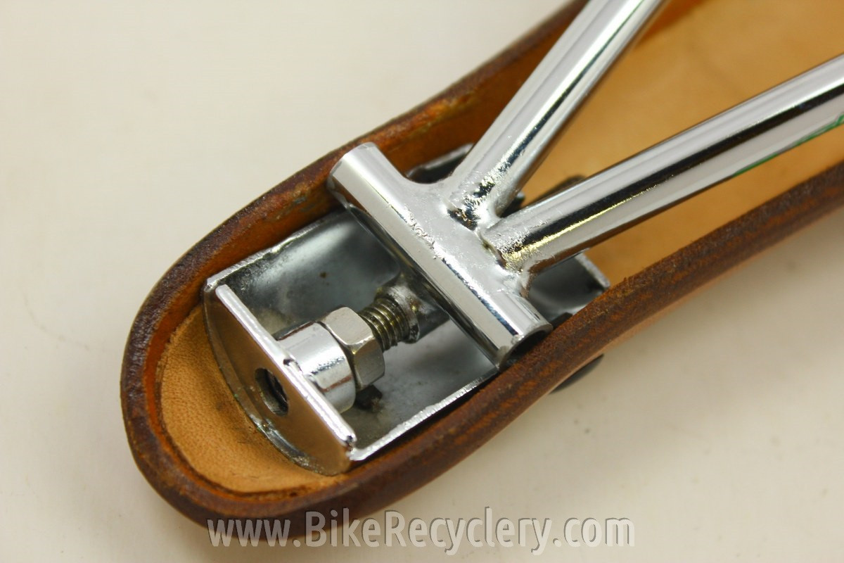 Lepper Voyager Leather Saddle: Resembles Brooks Swallow, Reynolds
