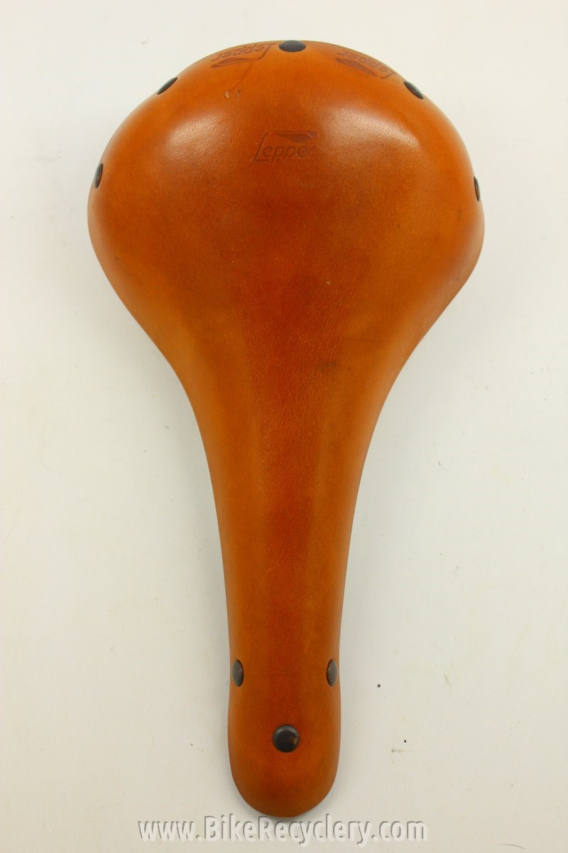 Lepper Voyager Leather Saddle: Resembles Brooks Swallow, Reynolds