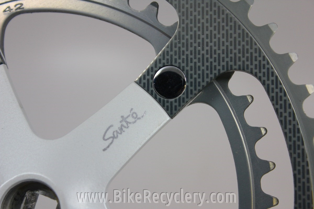 NIB/NOS Shimano Sante Crankset: 165mm, 52/42t White FC-5000 - Bike