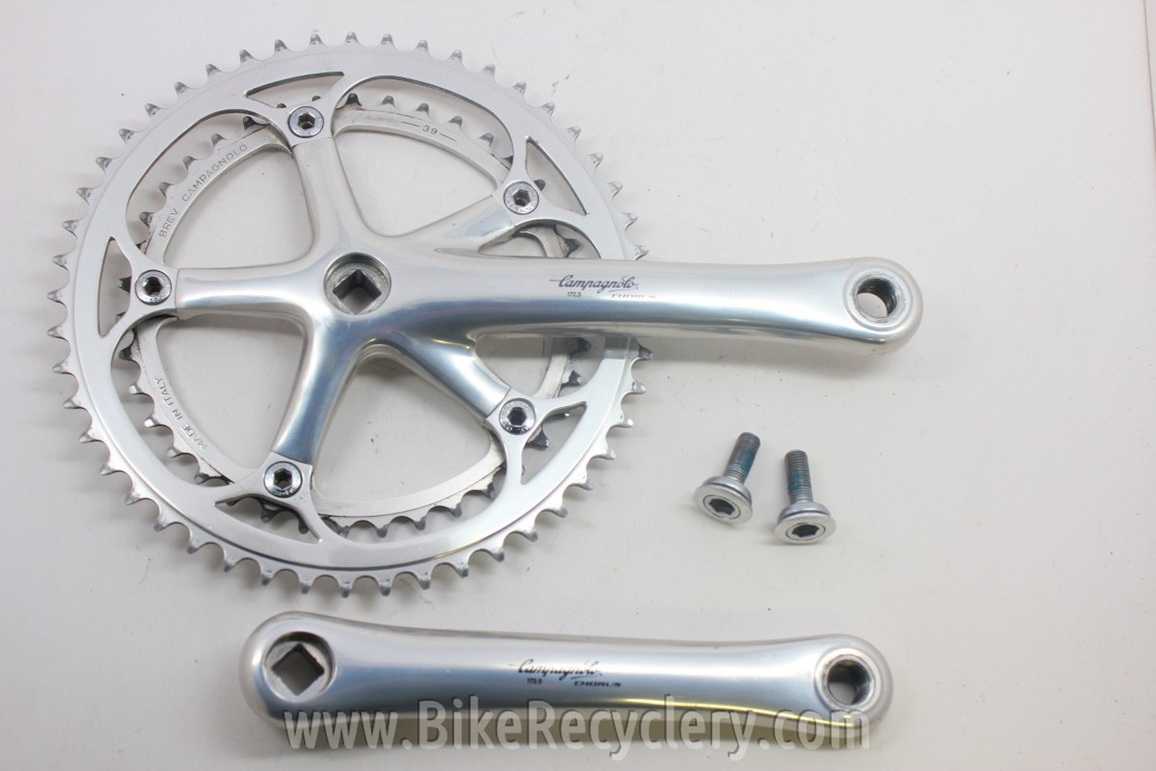 Campagnolo Chorus Crankset: 9 Speed, 172.5mm 49/39t EXC