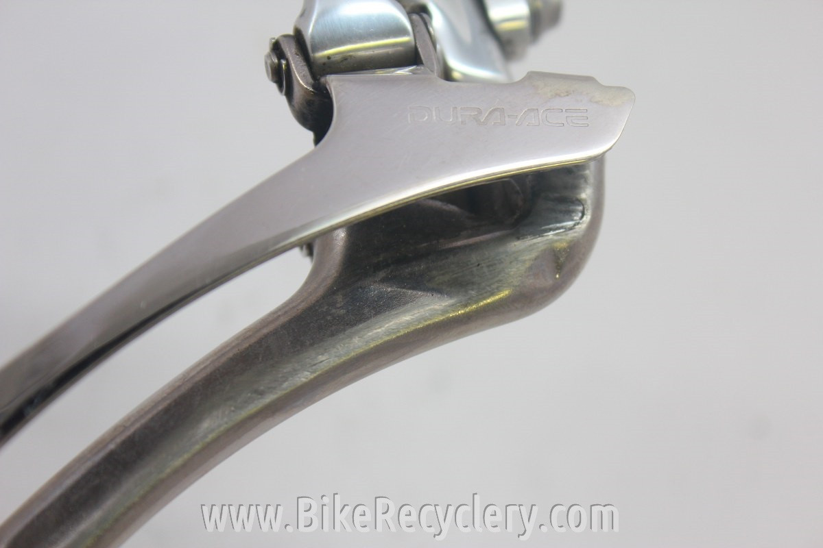 Dérailleur Avant Shimano Dura Ace 7700 9 Vitesses - Type Braze On Pour Vélo De Route - Occasion Bon état