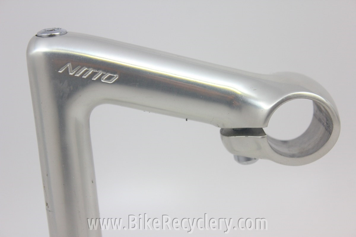 Attacco Manubrio Nitto Technomic 80mm Quill – Alluminio 26mm, Angolo -18° Per Bici Da Strada E MTB - Foto 1