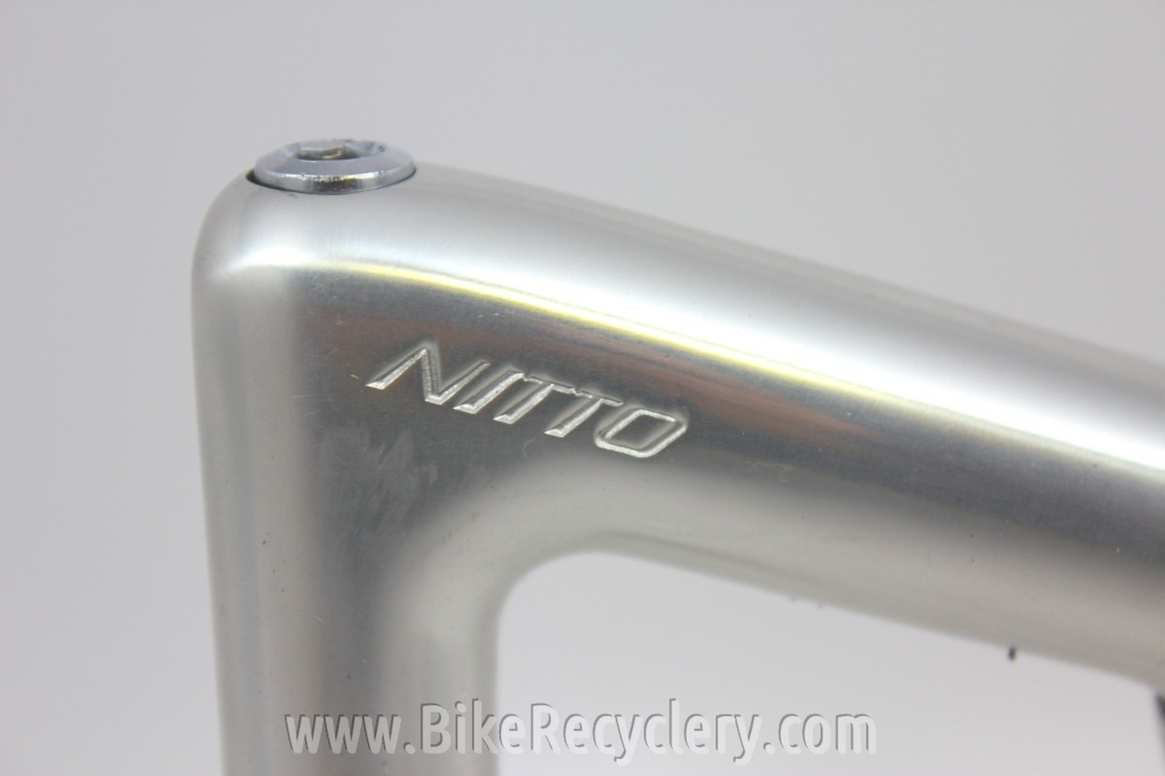 Nitto Pearl Tall Quill Stem: 100mm x 26mm, 195mm High - Bike Recyclery