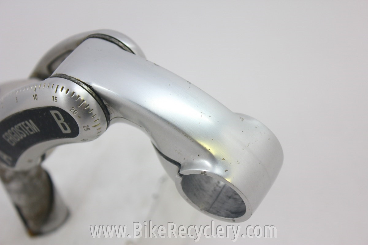 Look Ergostem Adjustable Quill Stem: Silver, 26.0mm - Bike Recyclery