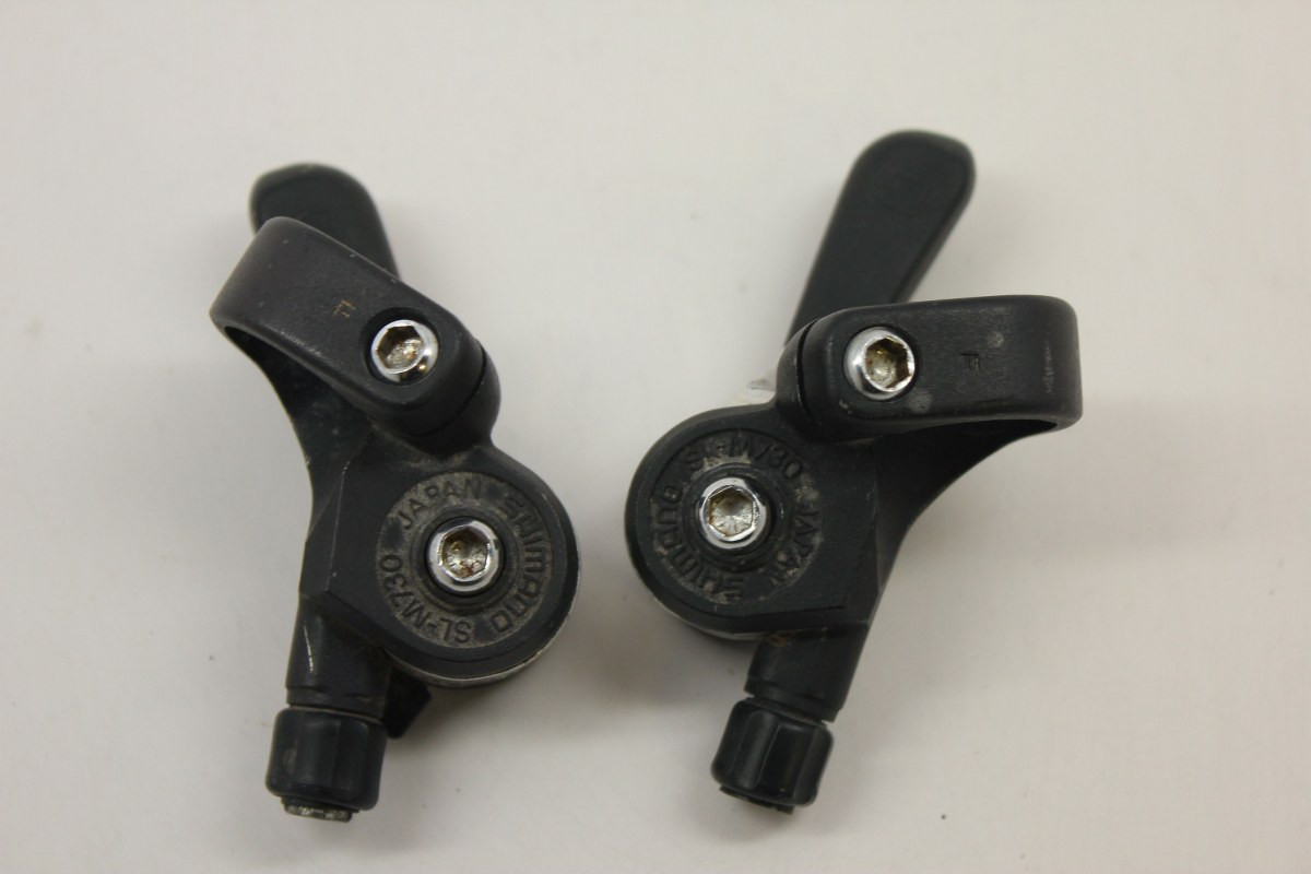Shimano Deore XT Thumb Shifters: 5/6/7 speed, SL-M730 2532 - Bike