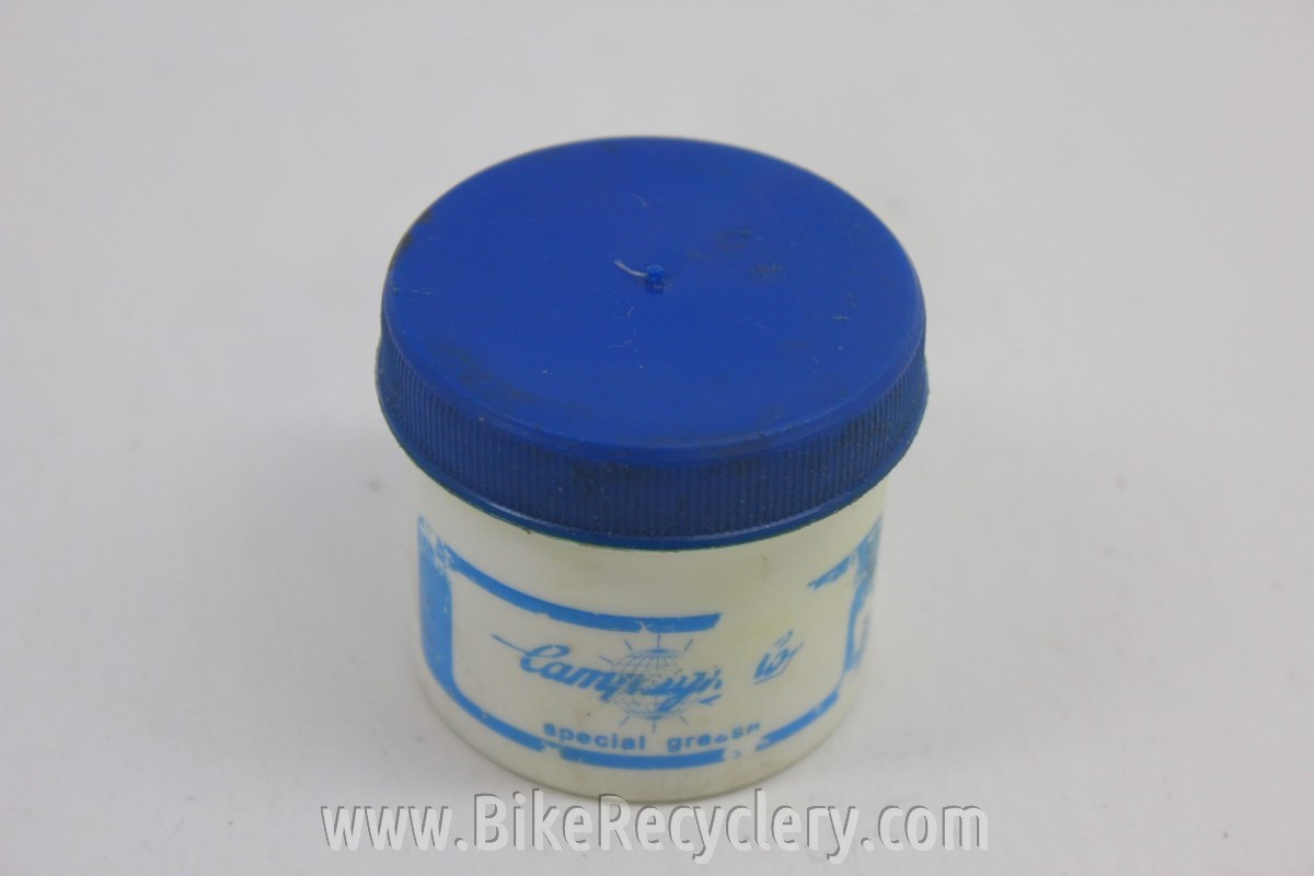 NOS Campagnolo Special Grease: Blue/White Tub - Bike Recyclery
