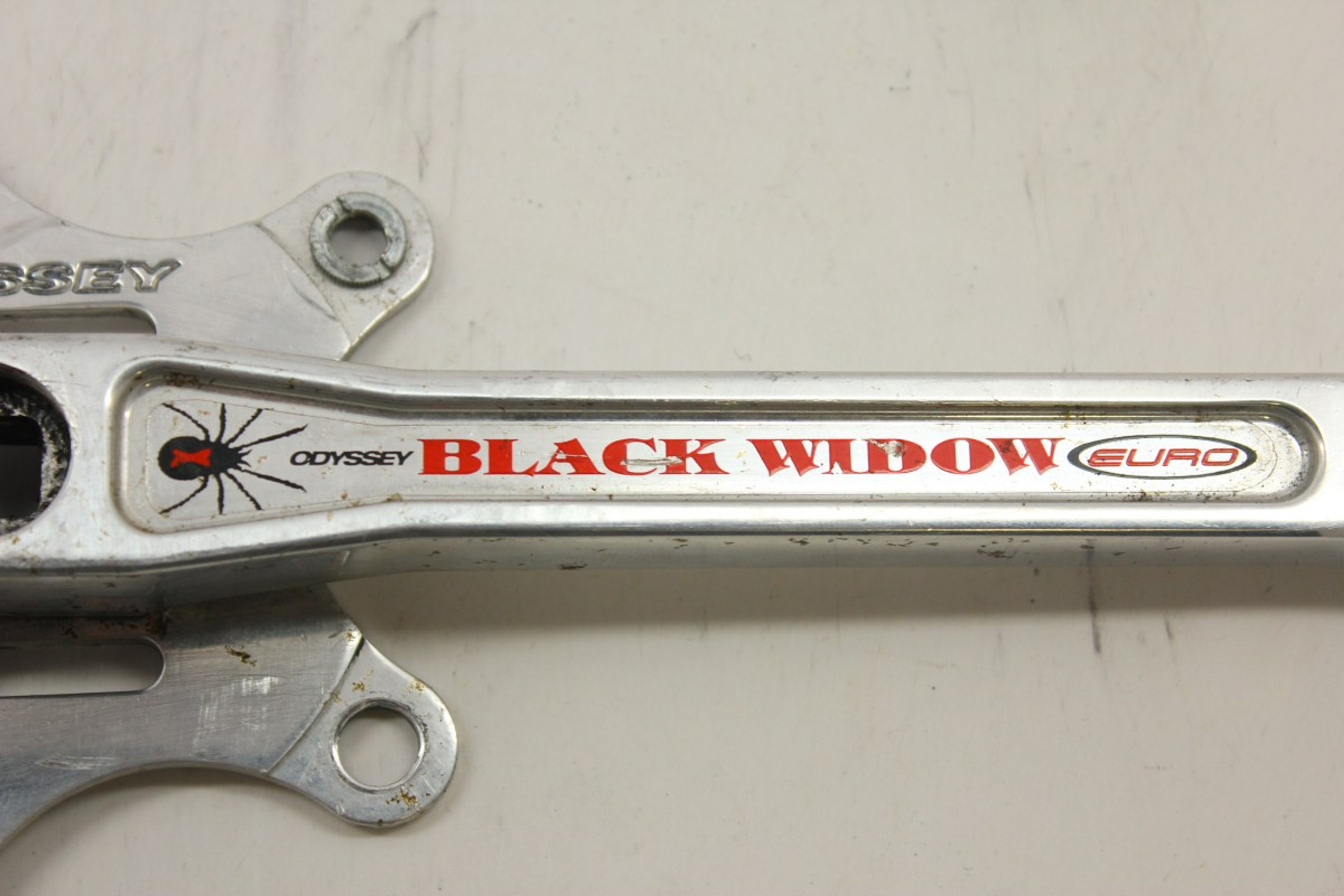 Odyssey Black Widow Euro Drive-Side Crank Arm & Spider